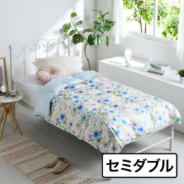 ｎｉｓｈｉｋａｗａ ポーランド産ダウン 防ダニ・抗菌・洗える ふわふわダウンケット ＜セミダブル＞