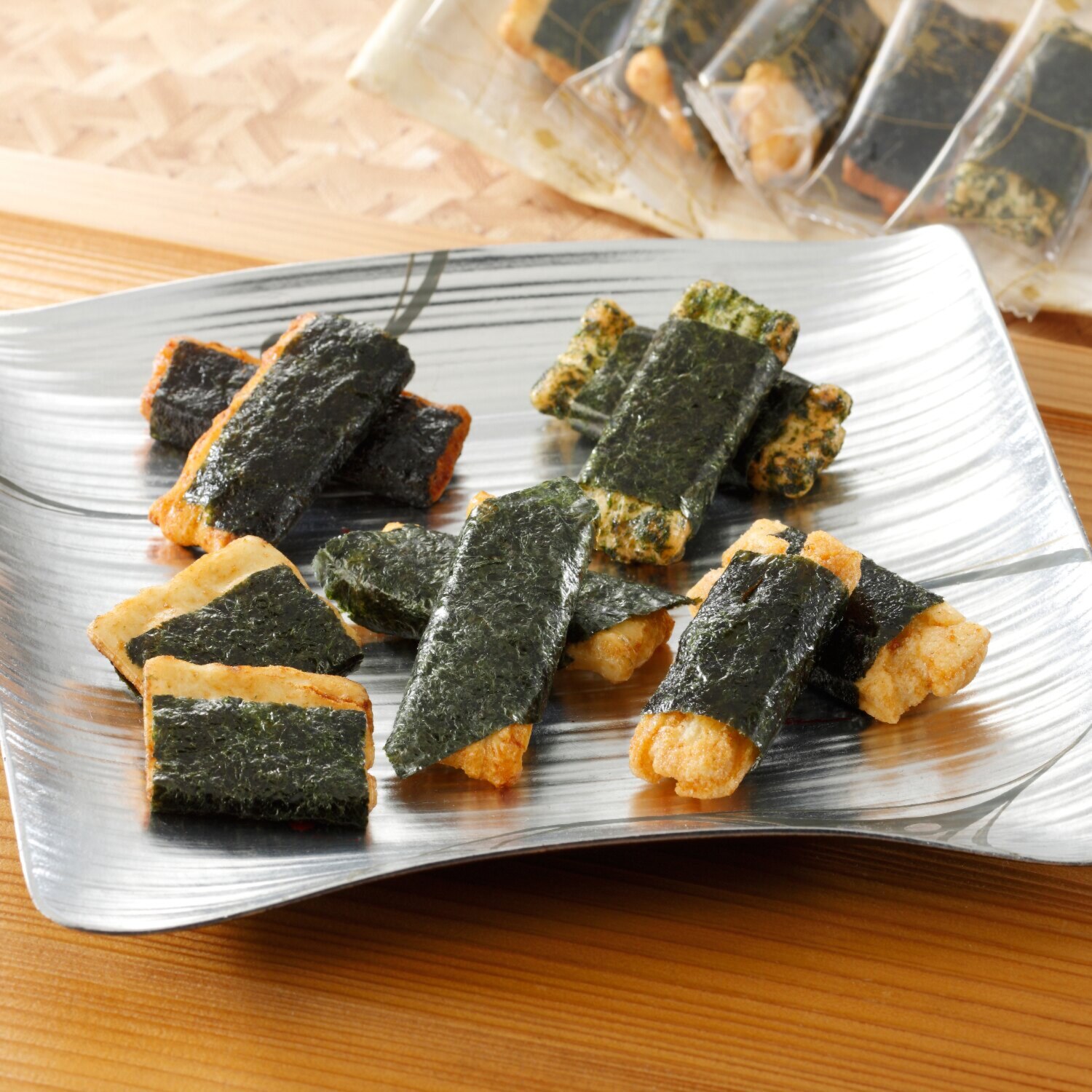 両国　東あられ本鋪 こだわりおかき （海苔おかき 　食べ比べ５種）