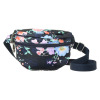 サボイ はっ水　軽量 コンパクトで 身体にフィット！ フラワーロゴプリント ミニショルダーバッグ