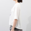 スカラー 接触冷感 コラージュ柄Ｔシャツ