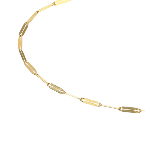 シマ・キャプシーヌ １８Ｋ バーリンクチェーン ブレスレット