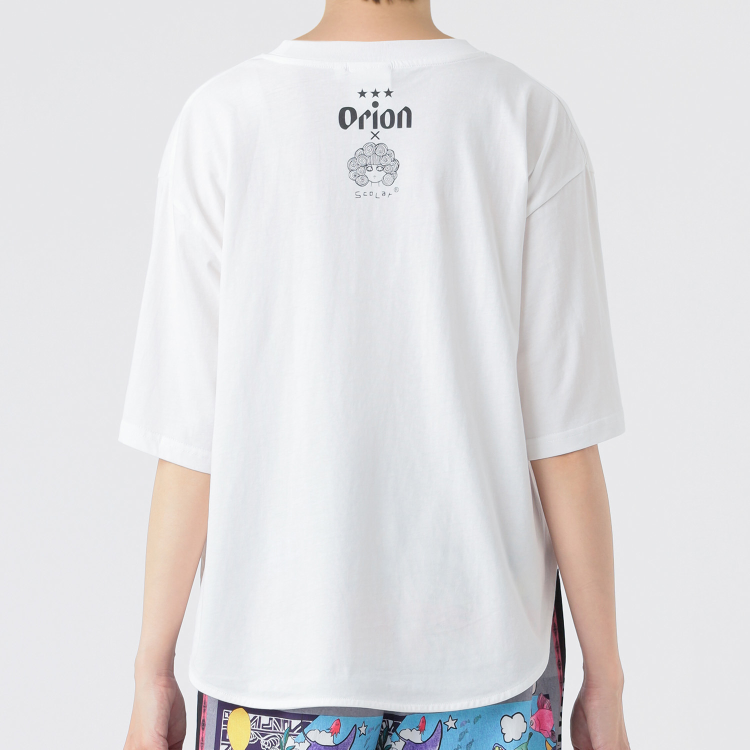 スカラー フラワーカーニバル柄 ＵＶプリント Ｔシャツ