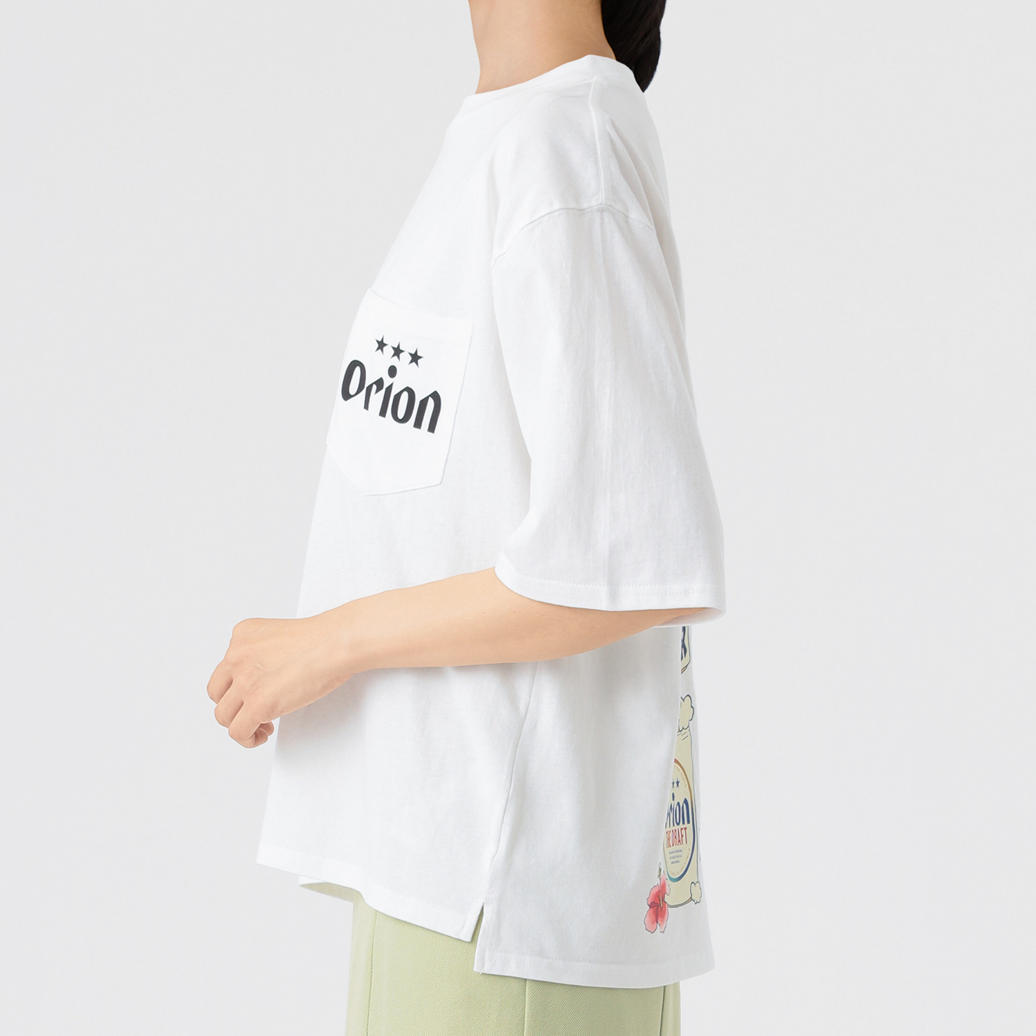 スカラー ビール缶コレクション柄 Ｔシャツ