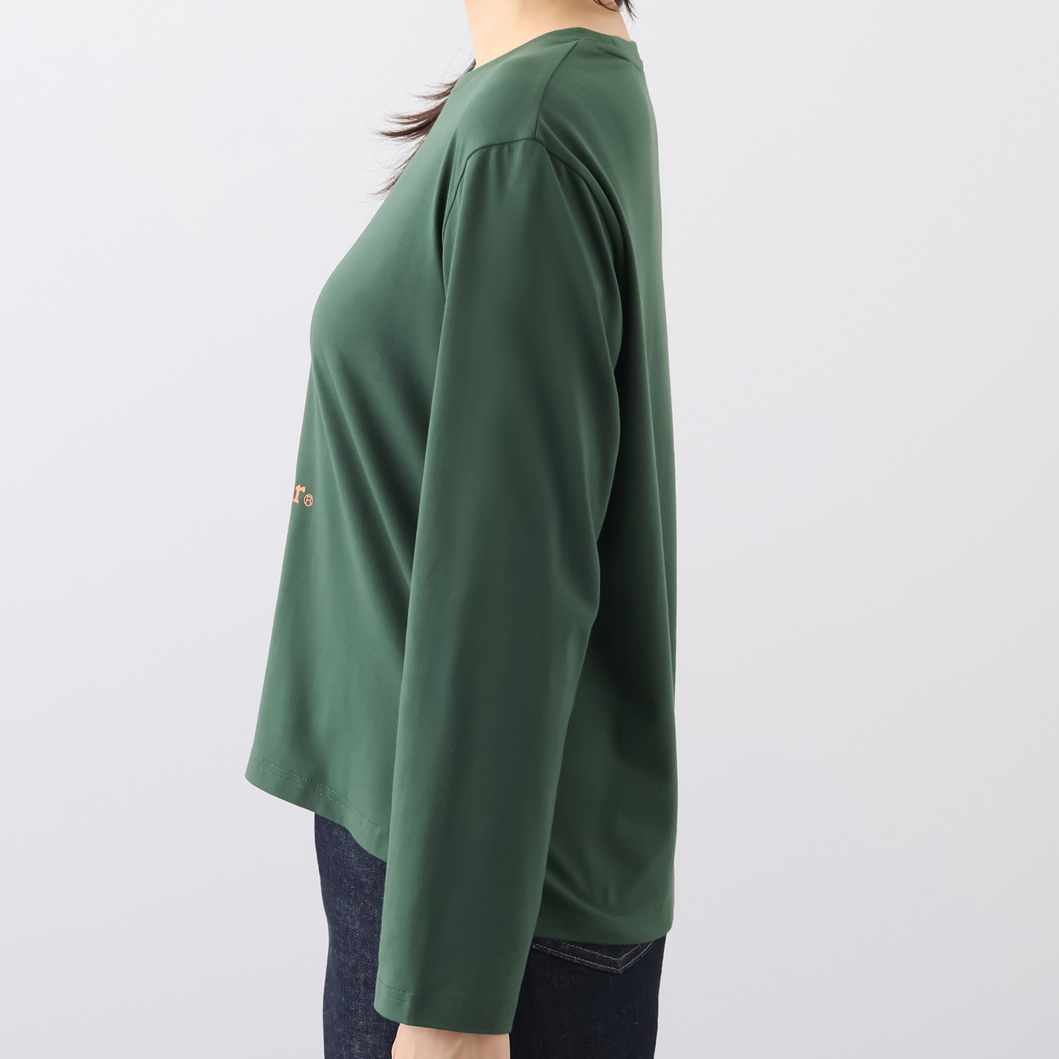 テディベア グラフィック ロングスリーブ Ｔシャツ