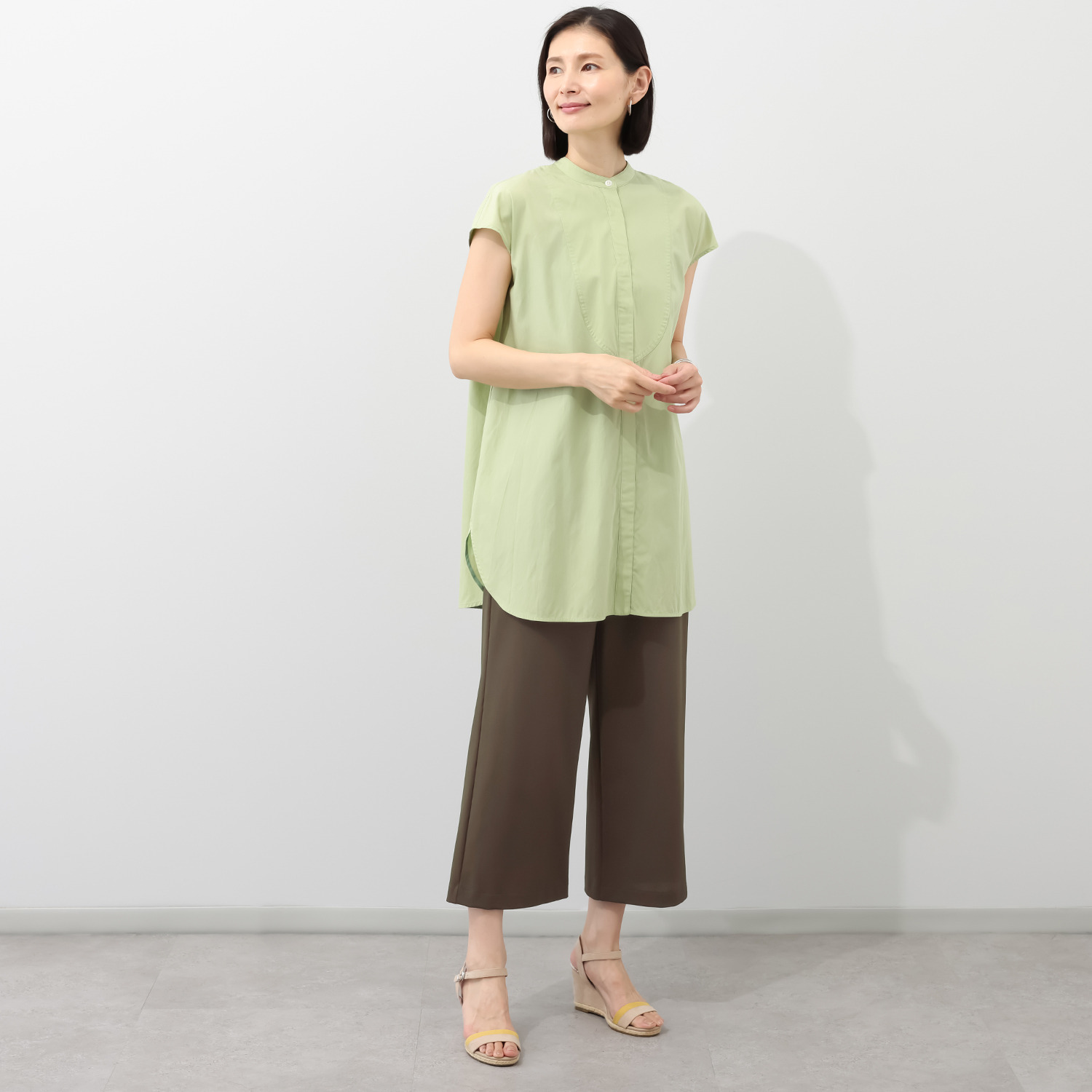 ピーツー 通気性がすごい！！！！！ メッシュなのに透けにくい ゆったりストレートパンツ
