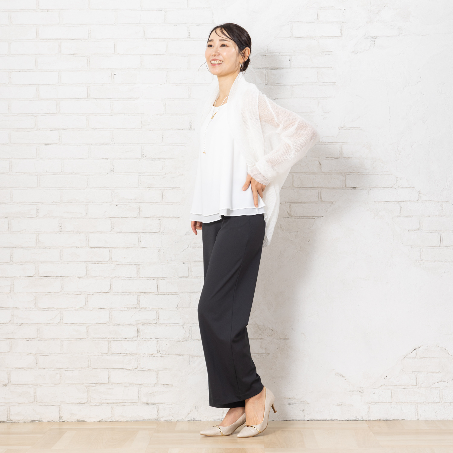 ピーツー 通気性がすごい！！！！！ メッシュなのに透けにくい ゆったりストレートパンツ