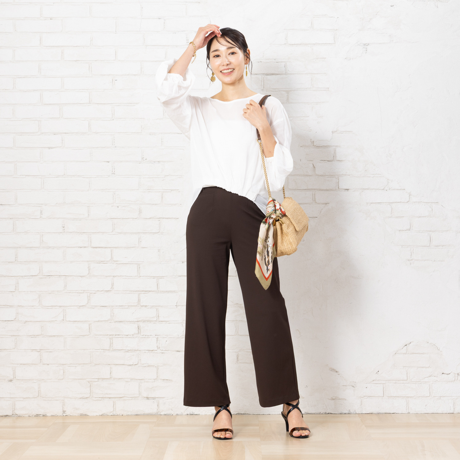 ピーツー 通気性がすごい！！！！！ メッシュなのに透けにくい ゆったりストレートパンツ