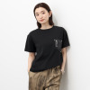 ヘブンアンドアース 接触冷感・ＵＶカット 異素材使い ポケット付Ｔシャツ