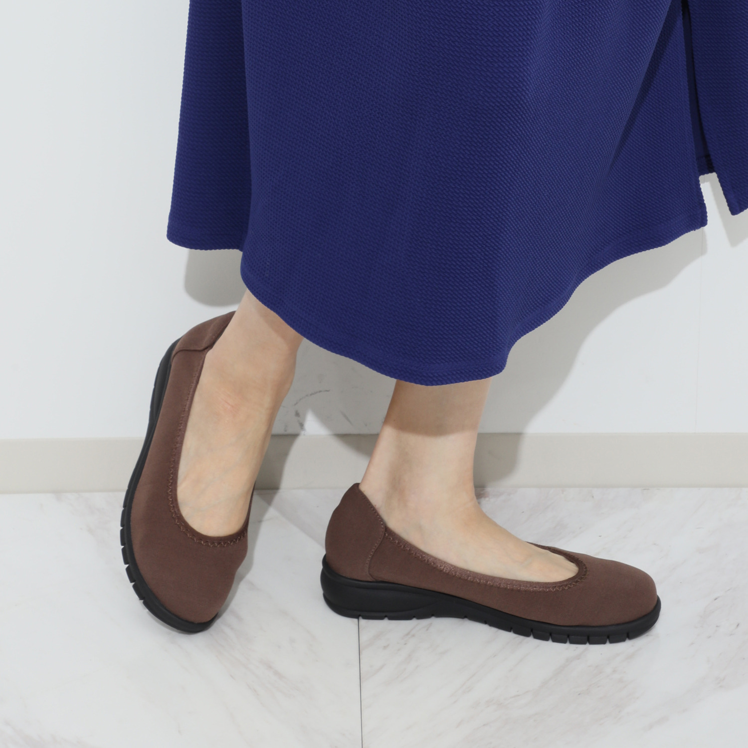 ブランコワール はっ水・超軽量 フォーマル対応 ストレッチパンプス