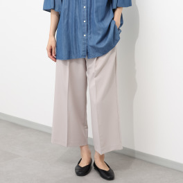 コモエリークローゼット クロップトワイドパンツ