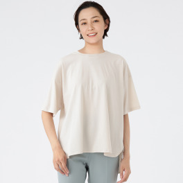 エムエムオー 接触冷感 クルーネック ラウンドヘムＴシャツ
