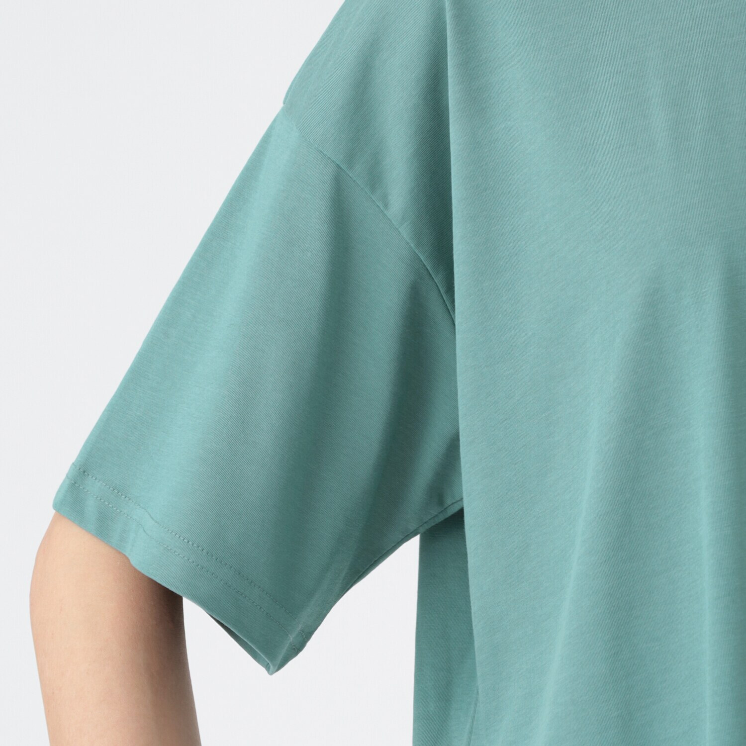 エムエムオー 接触冷感 クルーネック ラウンドヘムＴシャツ