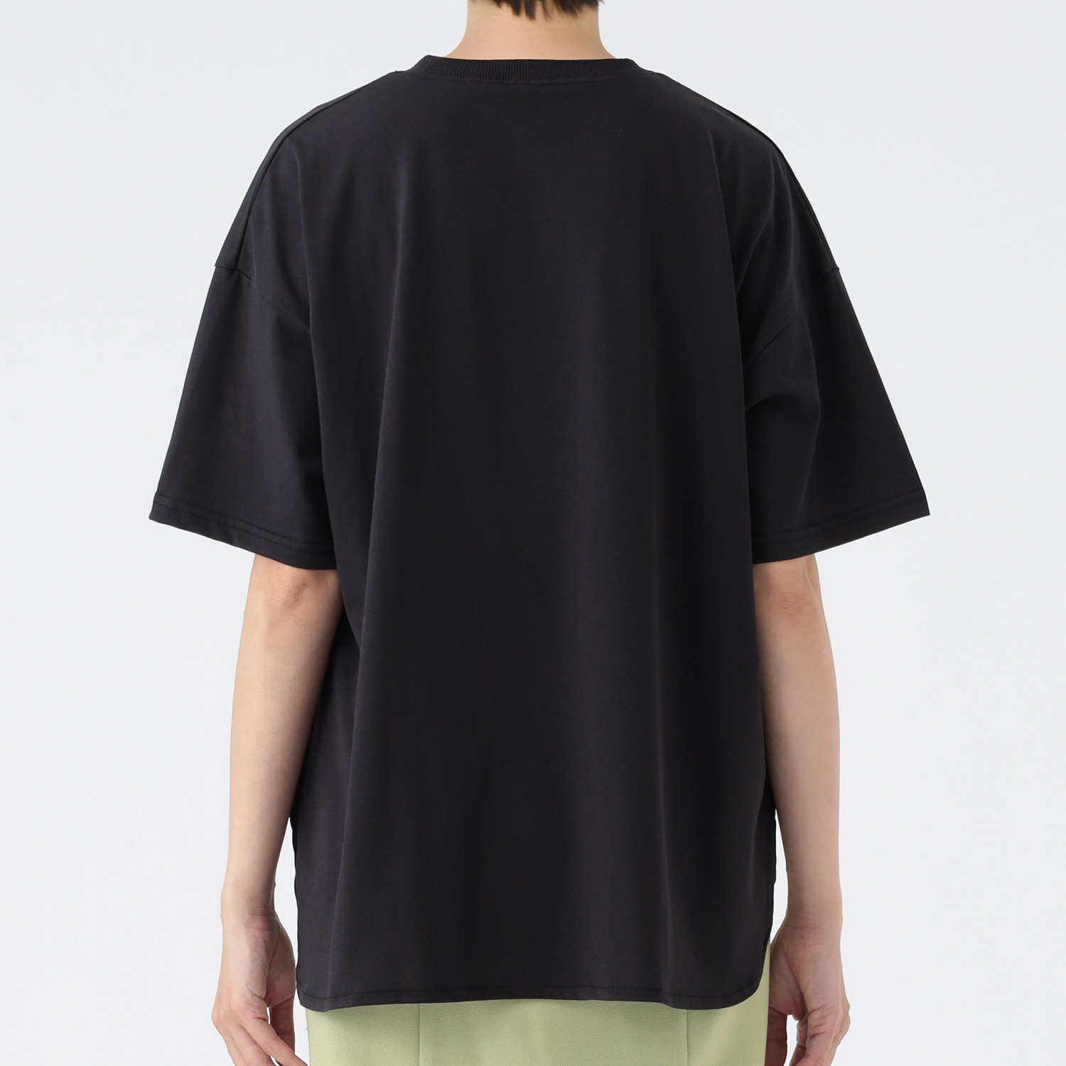 エムエムオー 接触冷感 クルーネック ラウンドヘムＴシャツ