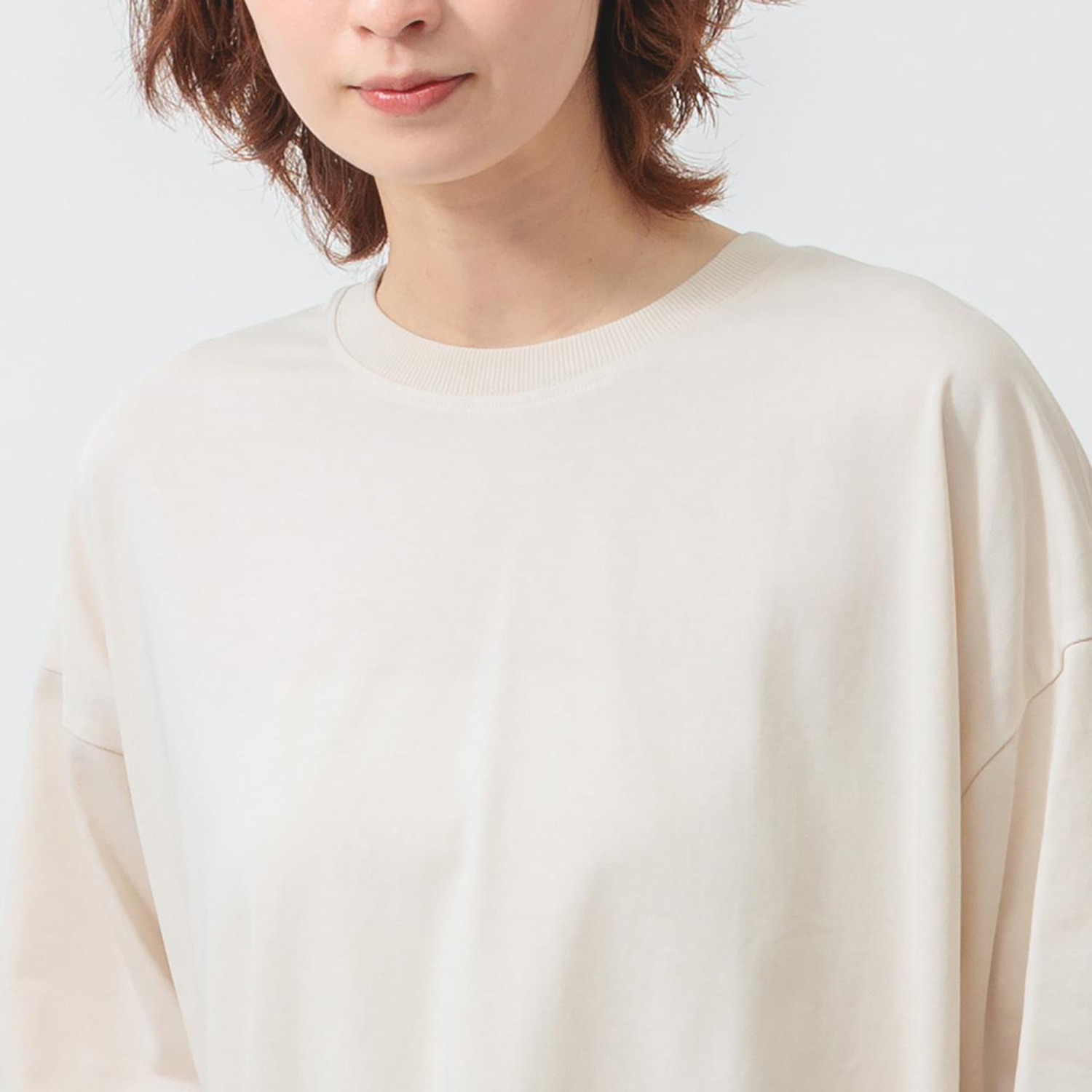 エムエムオー 接触冷感 クルーネック ラウンドヘムＴシャツ