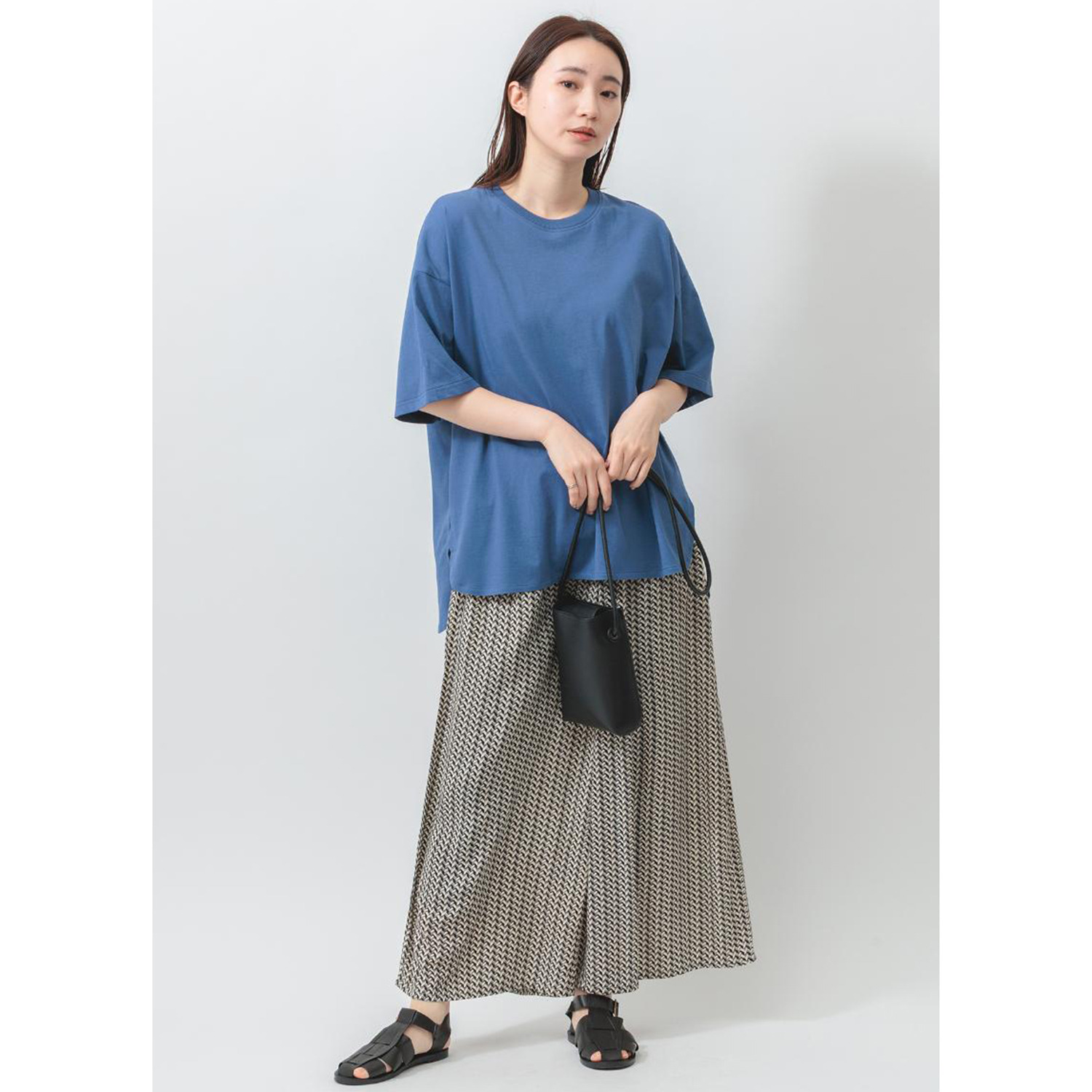 エムエムオー 接触冷感 クルーネック ラウンドヘムＴシャツ