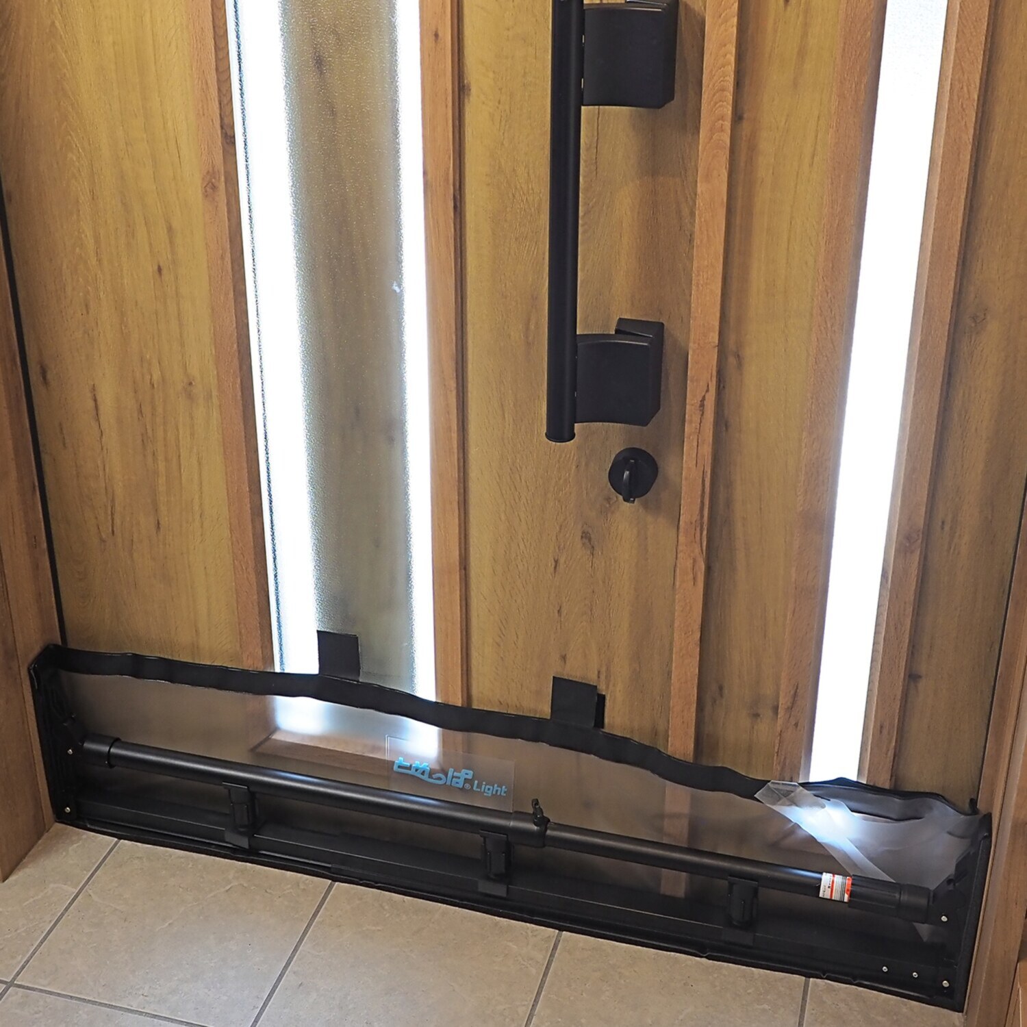帝人フロンティア発 工具不要で設置できる！ 簡易型止水シート とめっぱ（Ｒ）Ｌｉｇｈｔ