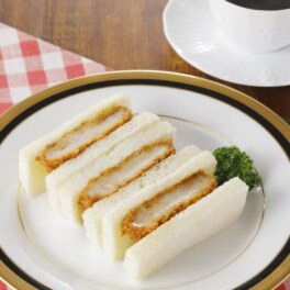 レンジで簡単！カツサンド