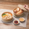 デリスタ 少ない手間で本格蒸し料理 薄くたためて省スペース！ 折りたたみ シリコンスチーマー ２個セット