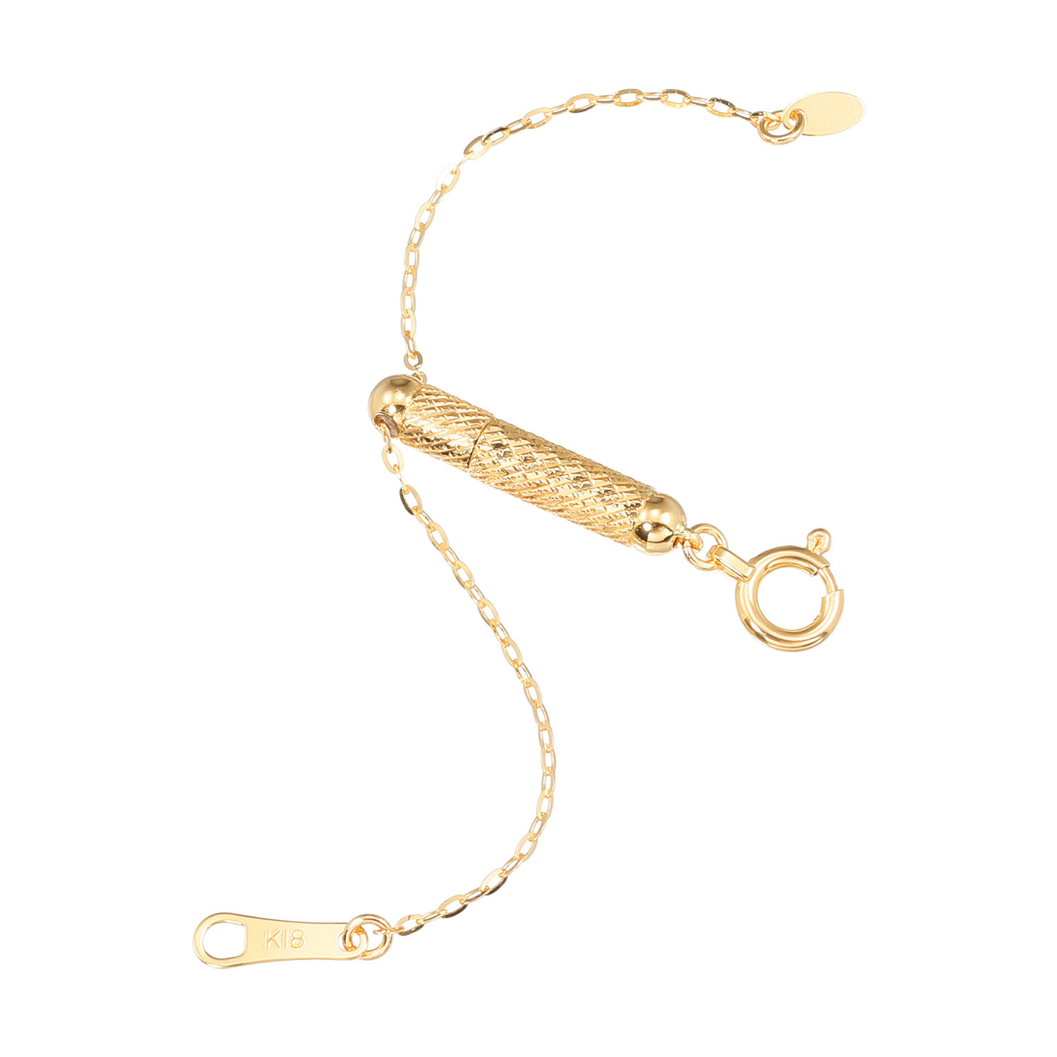 オーサムジュエリー １８Ｋ スライドアジャスター付 マグネットクラスプ