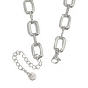 エービーステン ステンレス スクエアデザイン エレガントネックレス