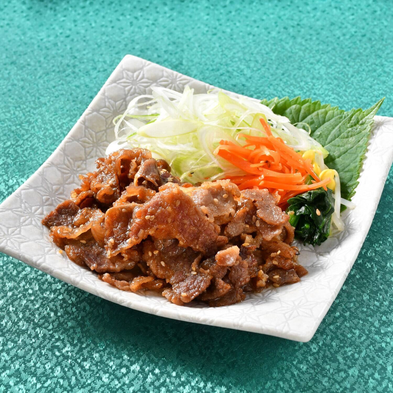 焼肉大貫 秘伝のごまだれ！ 牛カルビ炭火焼き （レンジ調理）