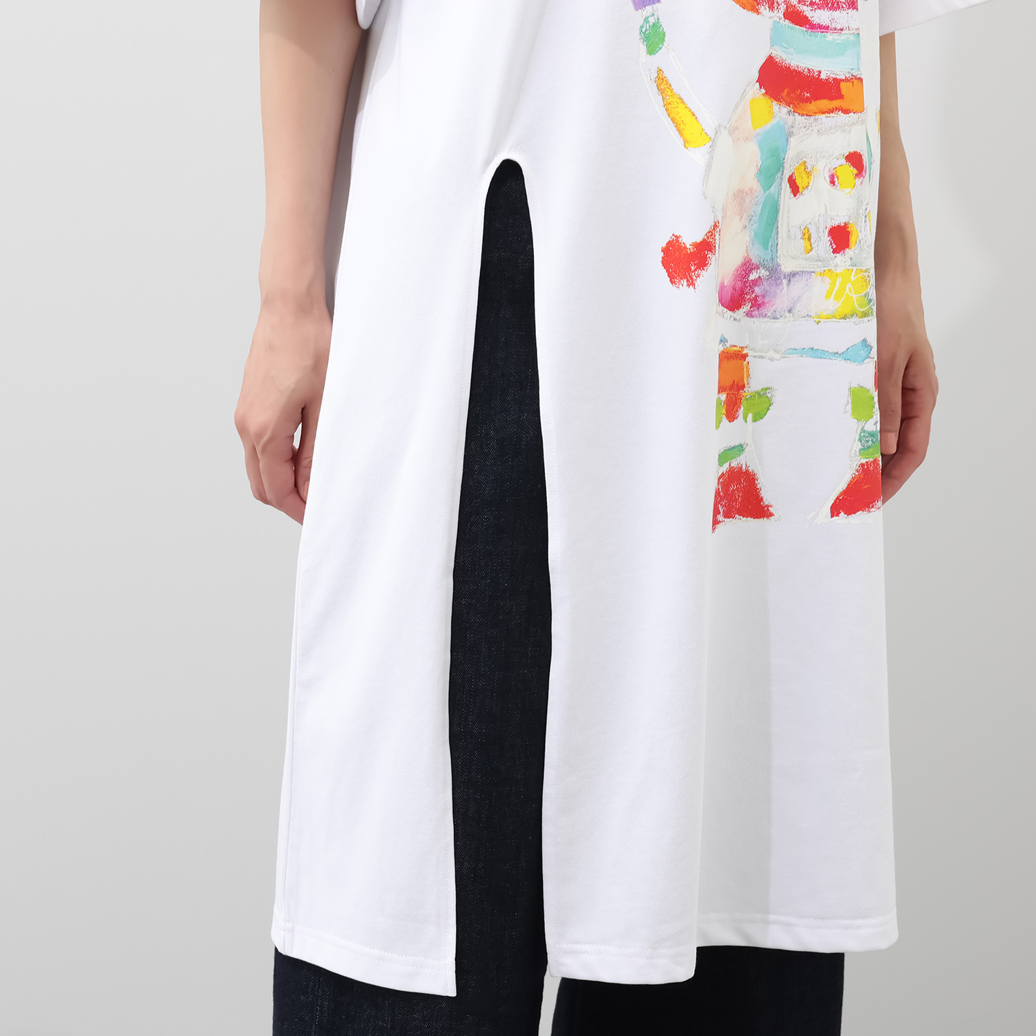 アットランティーヴァ アリア プリントロング Ｔシャツ