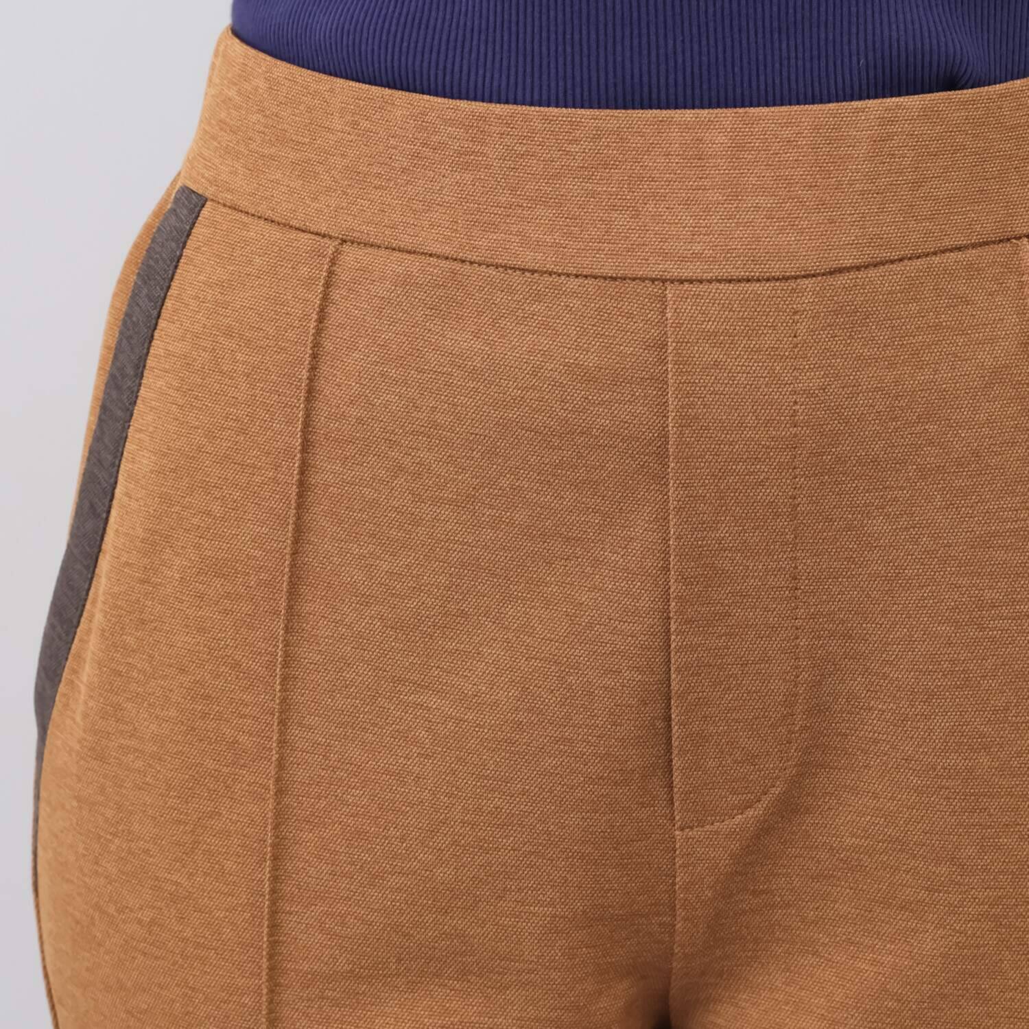 アンリック　オー　ブルー ＵＶカット 布帛ライクな カノコジャージ 細身ストレートパンツ