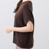 バーチ　ドゥエ ギザ超長綿ブレンド ざっくりローゲージ オーバーサイズ ニットベストプルオーバー