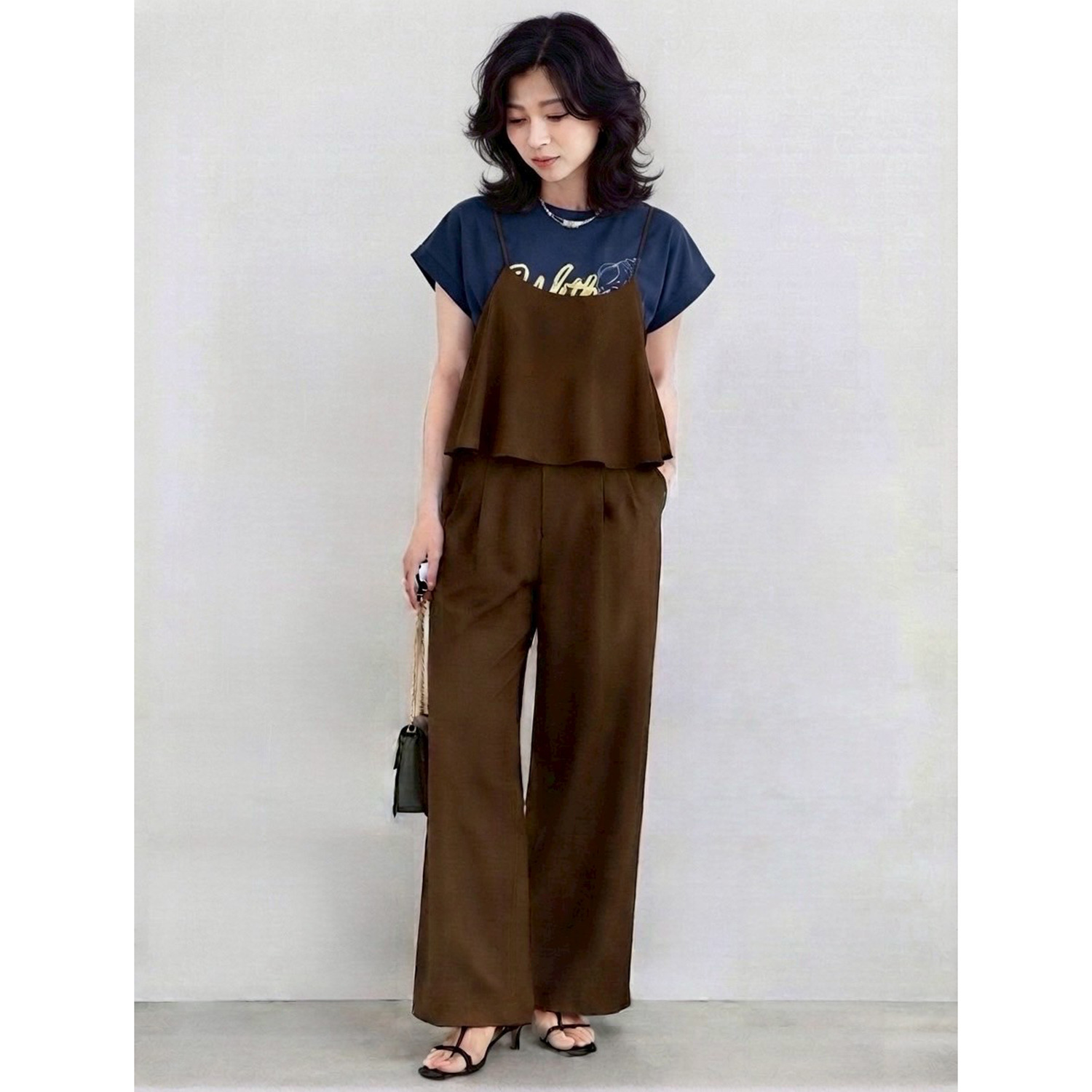 モン　エラン 品よく映えて パッと華やぐ！ デザインＴシャツ