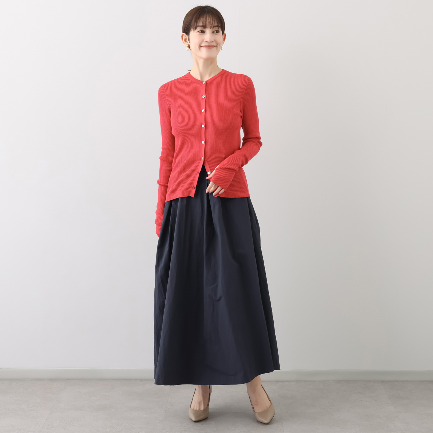 エウラーカ ブランド史上最高クラス エム・プレシャス 日本製洗えるシルク 美的シルエット カーディガン