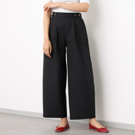 アトリエール ハイパワーストレッチ ライトコットン バレルパンツ