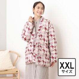 モリリン 高級羽毛を贅沢に使用 軽くてあったか！ ホワイトダックダウン 羽毛ハンテン ＜ＸＸＬ＞