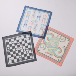 ピッコーネ アッチェソーリ シフォンスカーフ ３枚セット