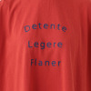 エムエムオー クルーネック ワイドシルエット ロゴ五分袖Ｔシャツ
