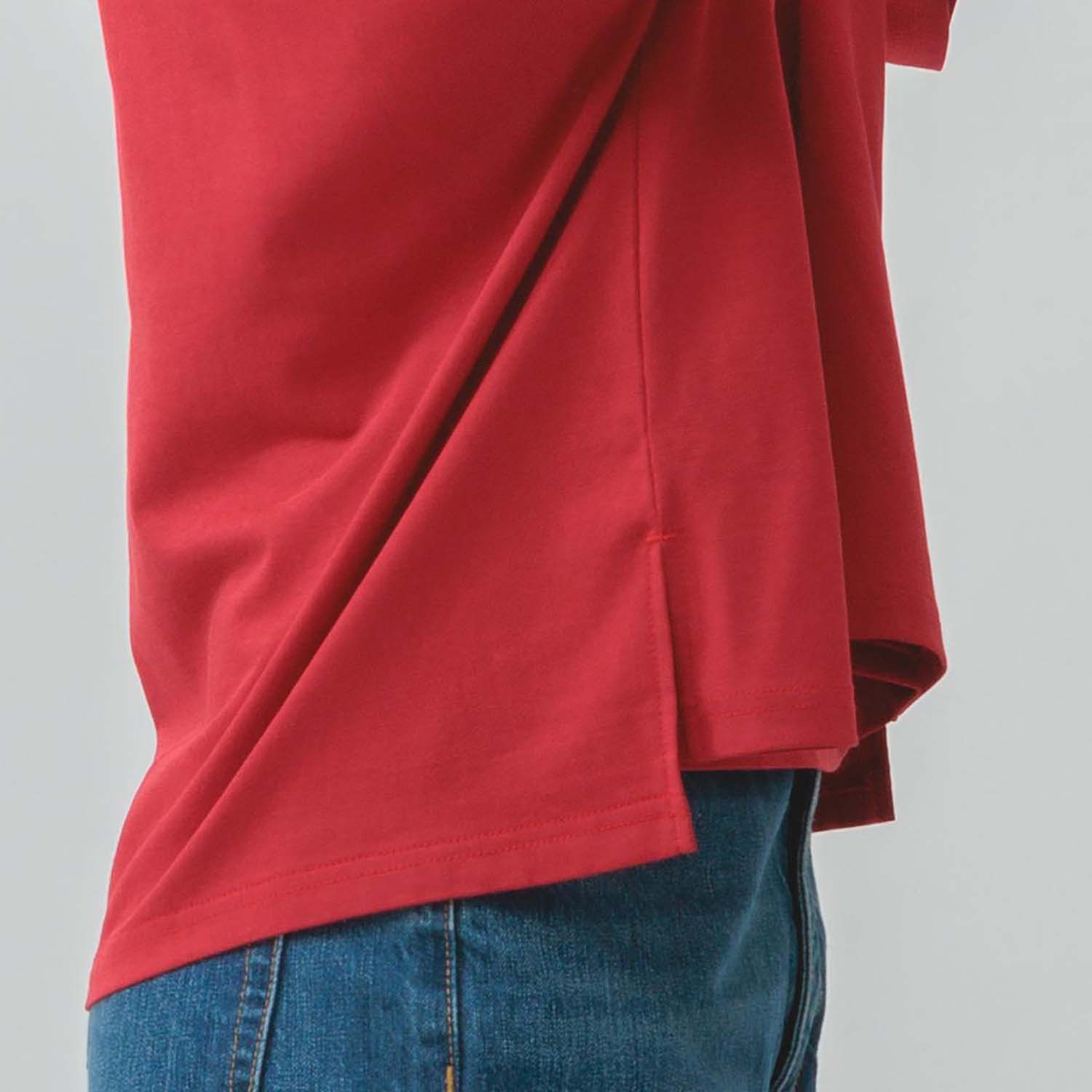 エムエムオー 接触冷感 クルーネック 半袖ワイドＴシャツ