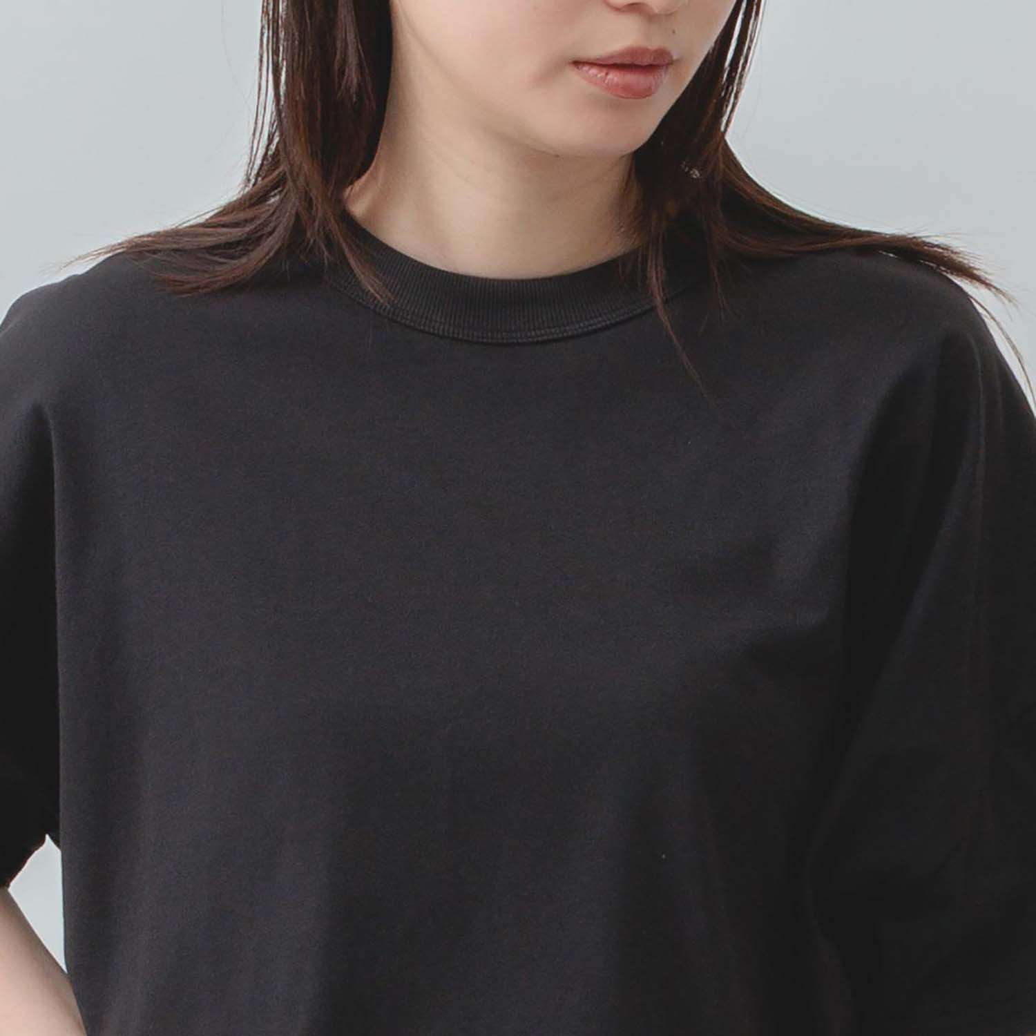 エムエムオー 接触冷感 クルーネック 半袖ワイドＴシャツ