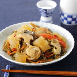 海鮮六彩松前漬