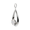 ギフトフロムニューヨーク プラチナ９００ モアサナイト グレイスフルデザイン ペンダントトップ