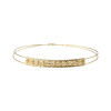 シャイン　シュプリーム １８Ｋ クロスカット スルー ブレスレット