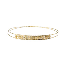 シャイン　シュプリーム １８Ｋ クロスカット スルー ブレスレット