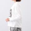 イロプライム 大人プリント ロングＴシャツ