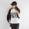 イロプライム 大人プリント ロングＴシャツ