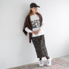 イロプライム 大人プリント ロングＴシャツ