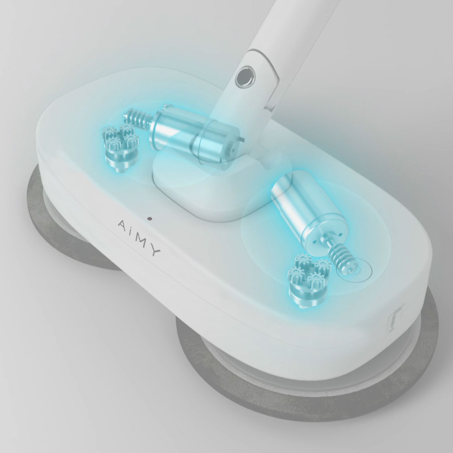 エイミー 気になる床の汚れに 畳から網戸まで 軽い力で拭き掃除！ 電動プレミアム モップクリーナー パッド増量特別セット ＡＩＭ−ＭＣ０２
