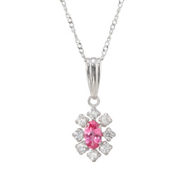 ブレーズ シルバー ピンクスピネル＆ ホ...