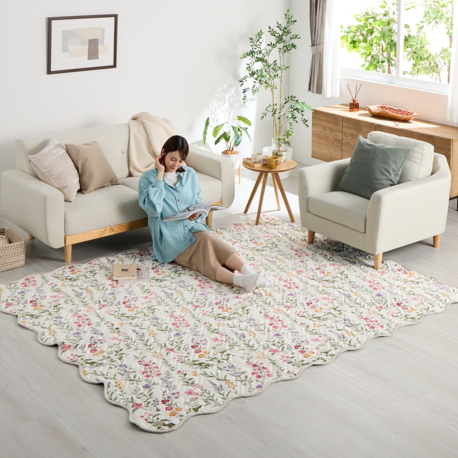 大津毛織 吸湿発熱ホットテックス スーパーファインペイント リバーシブルマルチカバー ＜長方形／ １９０×２４０ｃｍ＞