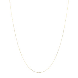 キノミノ １８Ｋ グリームカット ケーブルチェーン ネックレス