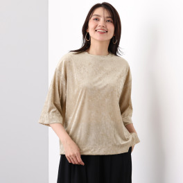ハンチ シアーベロア オーバーＴシャツ