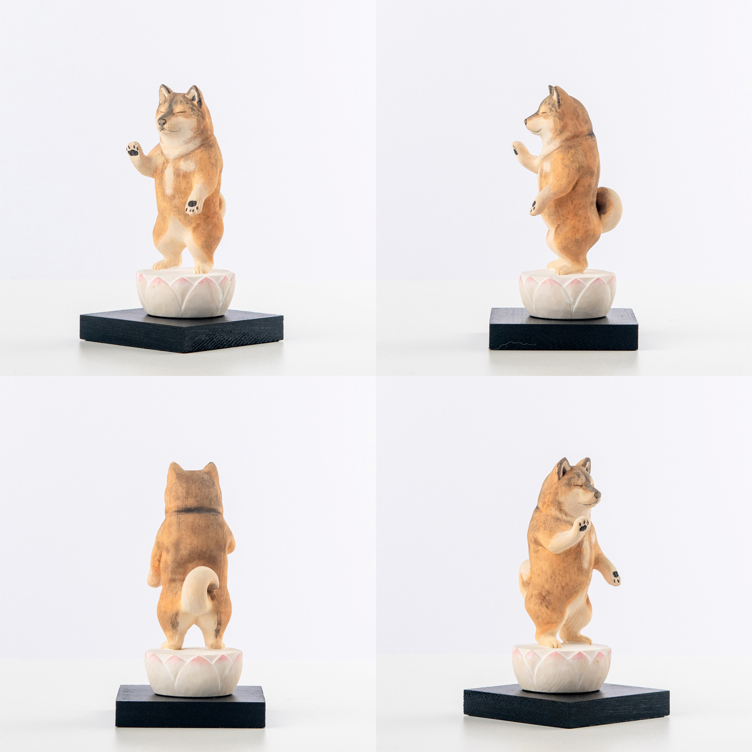 たまふり屋 犬ｂｕｄｄｈａ 阿弥陀柴犬＜小＞ コンプリートセット