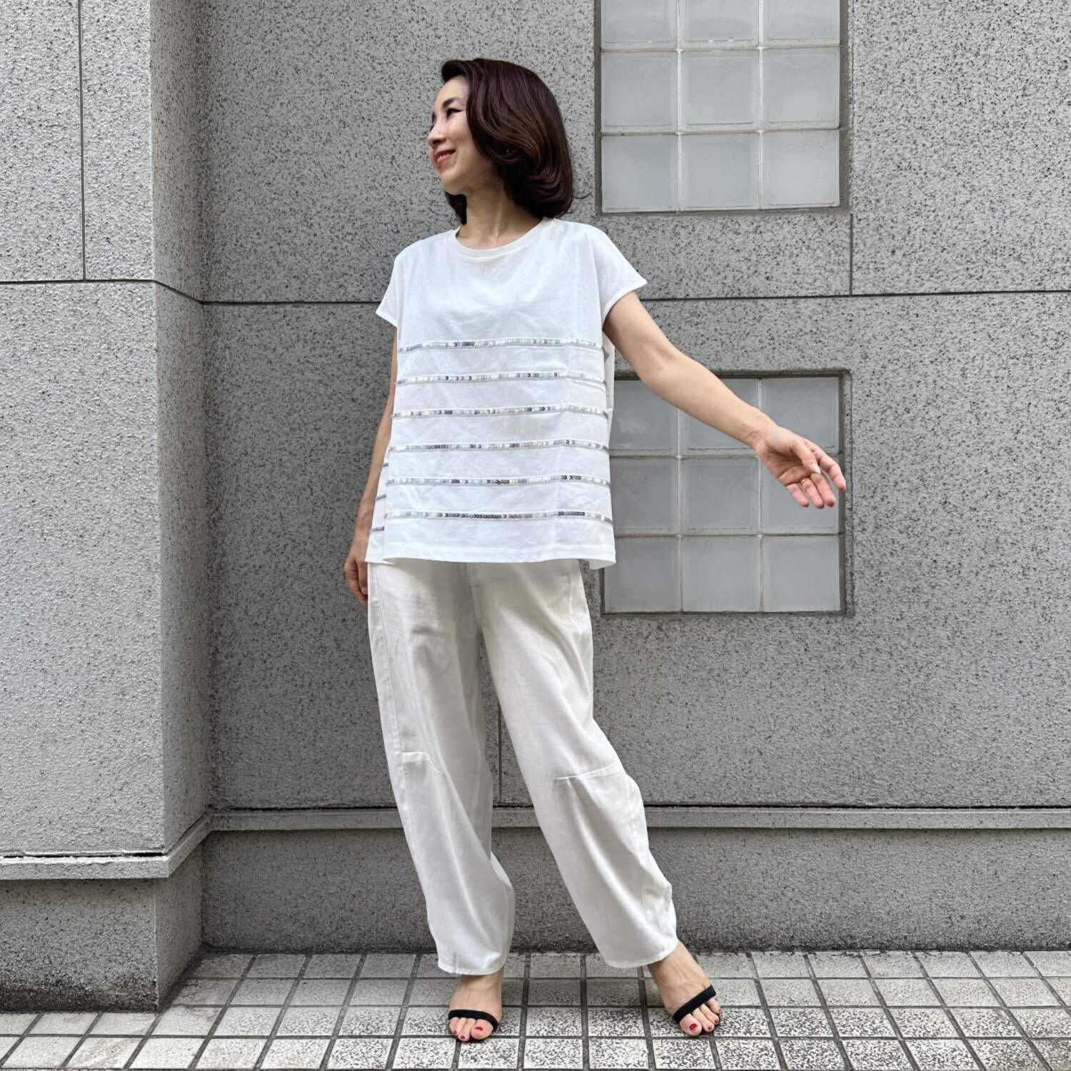 タマミ　ワタナベ ホースシュー デニムパンツ